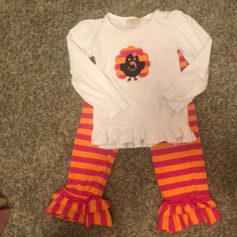 Southern Tots Turkey Ruffle Set